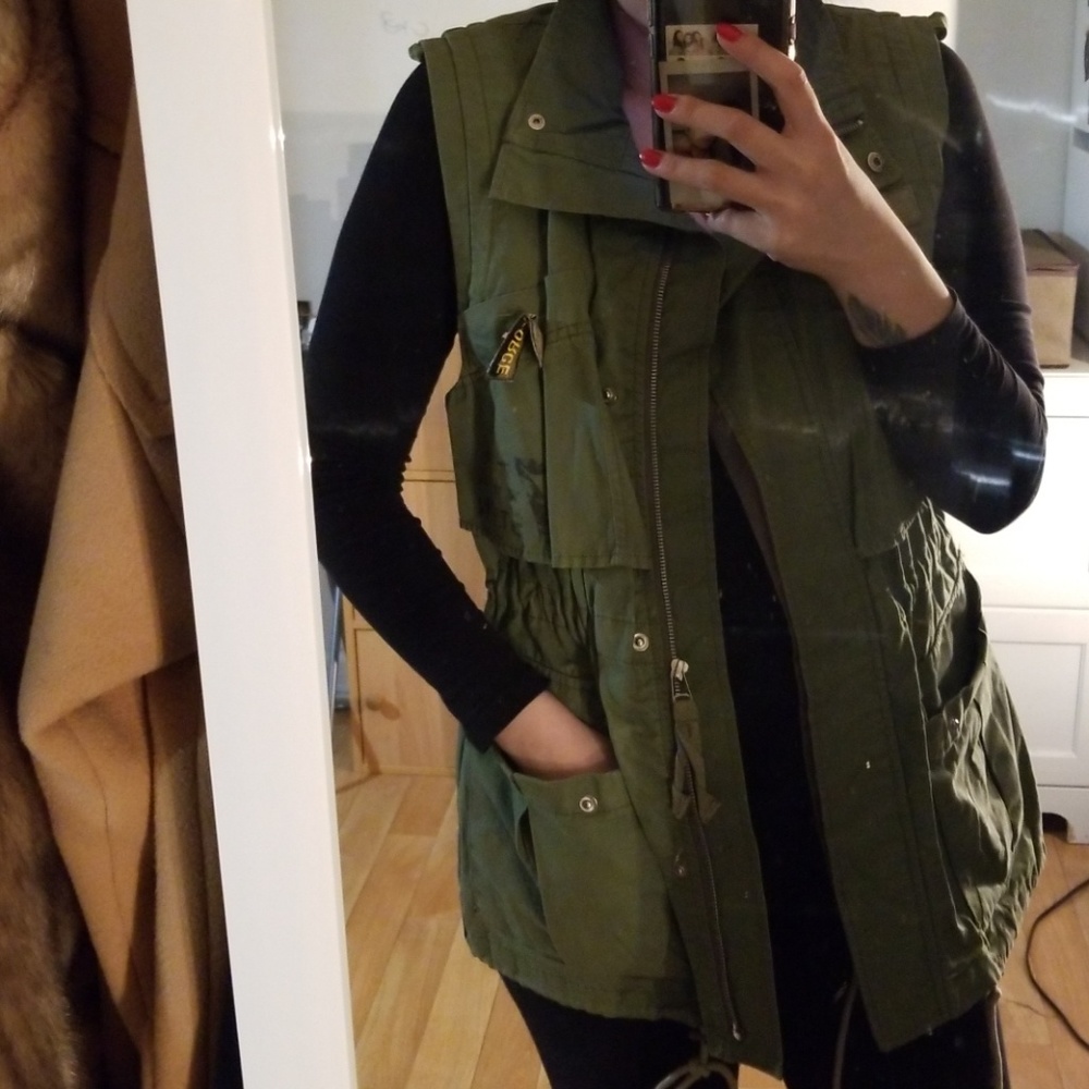 Korean Brand Army-Inspired Utility Jacket size M